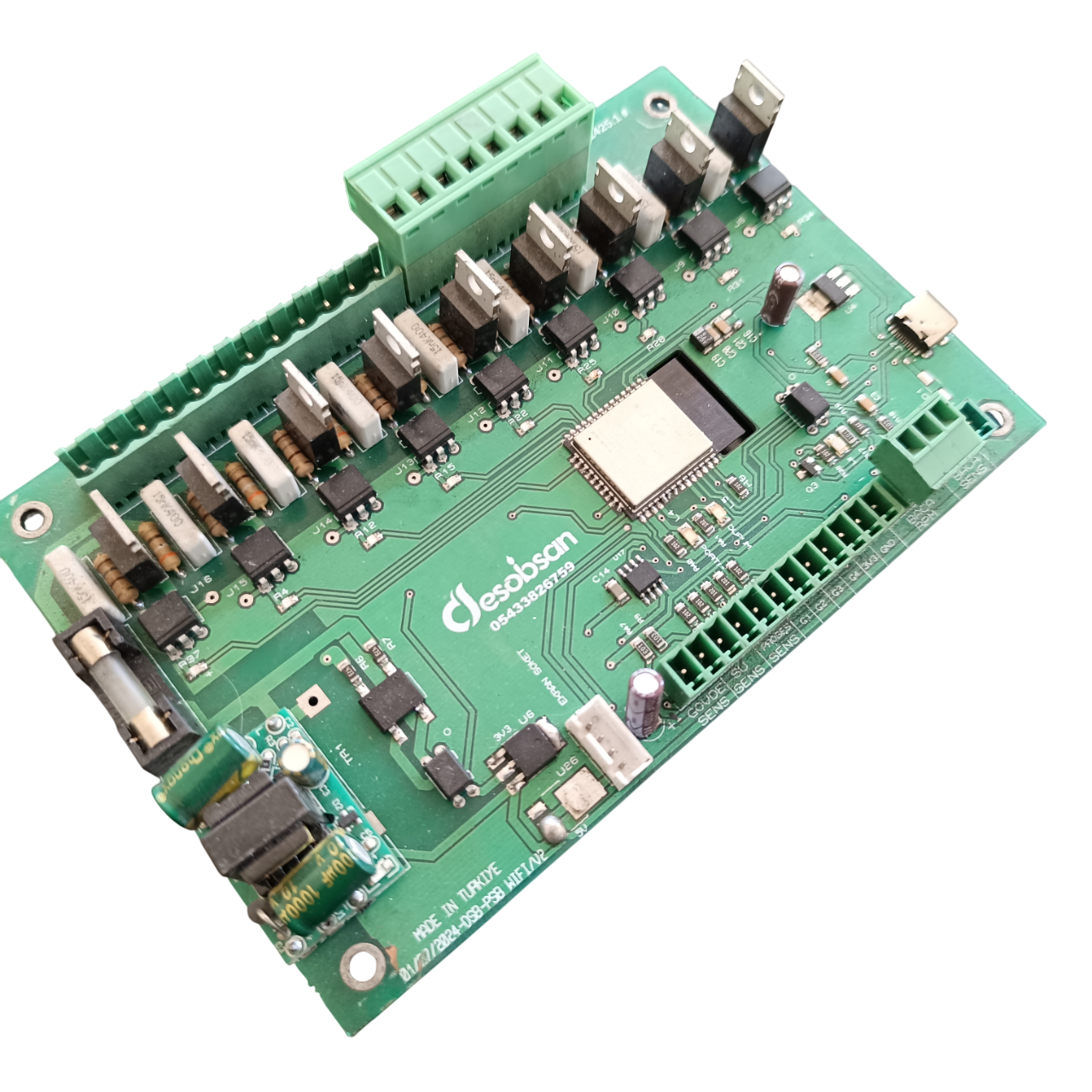 Pelet sobası ve brülör Kontrol Kartı DSB Wifi PSB v2 - Görsel 2